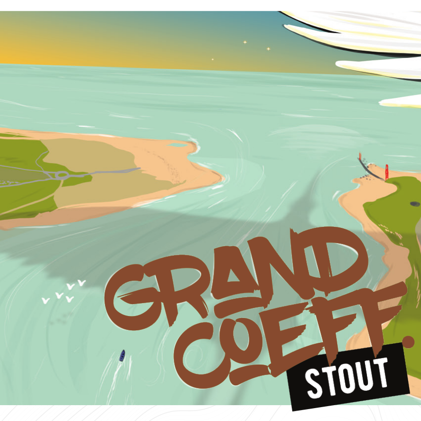 Grand Coeff. Stout 5,5° - 33 cl *